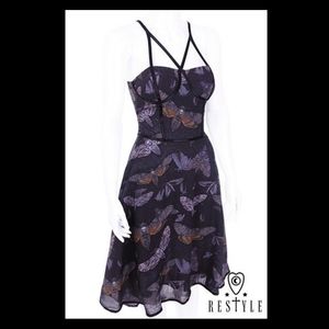Restyle Death's Head Moth Dress